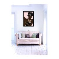 Layered Luxe Print, Framed