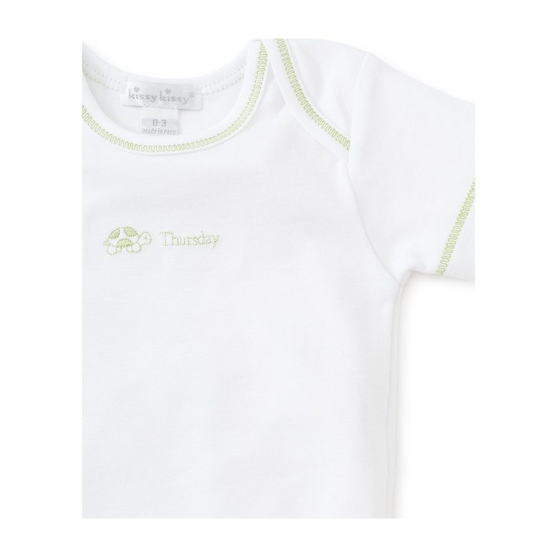 Boys Days of the Week Onesies Set Boys Days of the Week Onesies Set