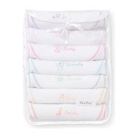 Girls Days of the Week Bibs Set