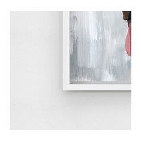 Flower Delivery Girl, Framed