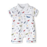 Aviators Collared Playsuit