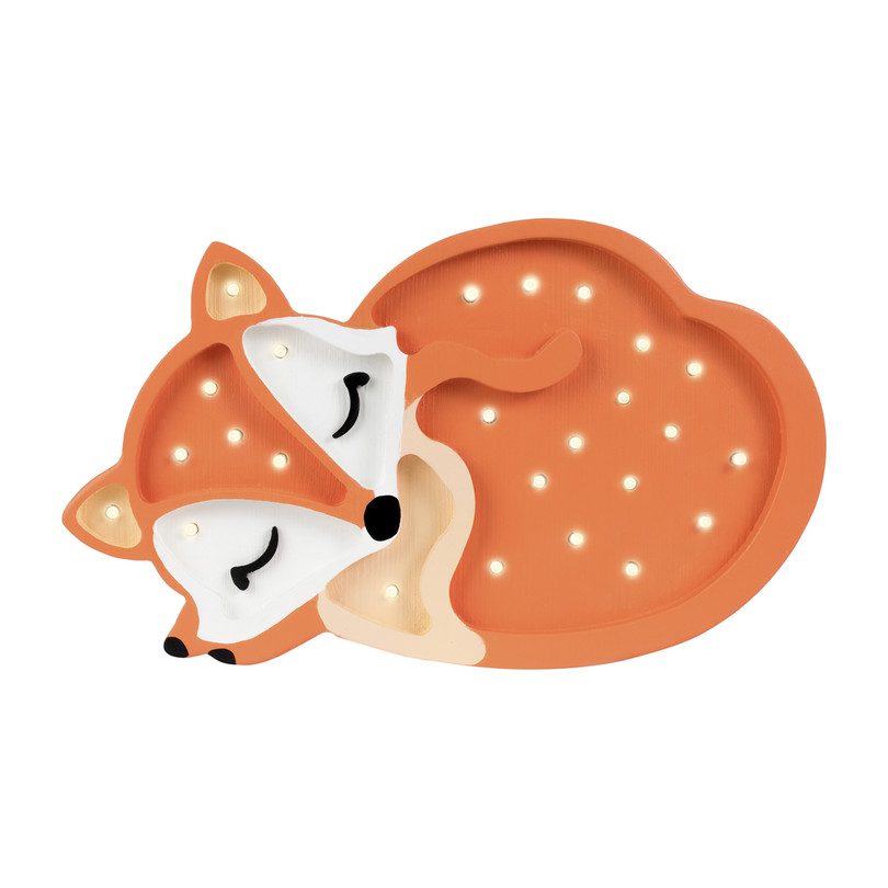 Baby Fox Lamp, Orange Baby Fox Lamp, Orange