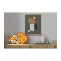 Baby Fox Lamp, Orange