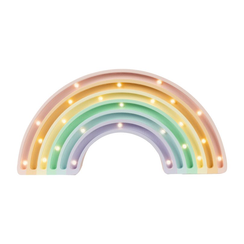 Rainbow Lamp, Pastel Rainbow Lamp, Pastel