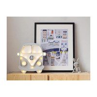 Van Lamp, White & Grey