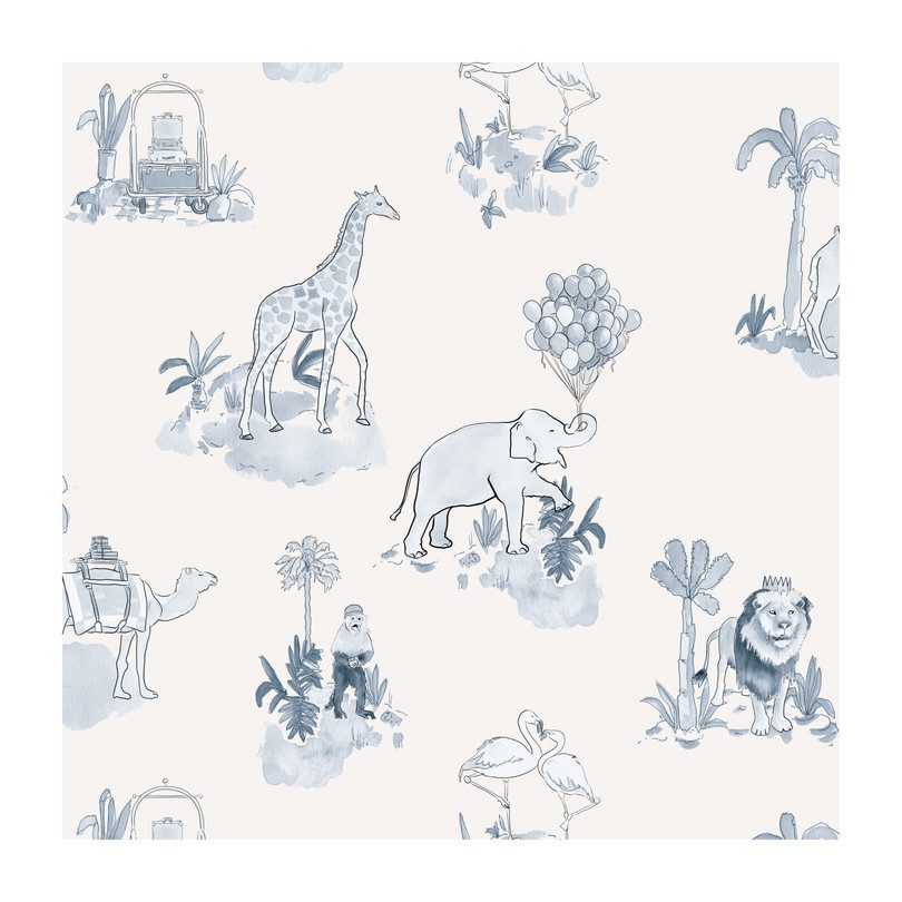 Skirted Storage Bench, Malin Toile Blue Skirted Storage Bench, Malin Toile Blue
