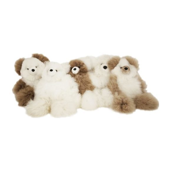 Alpaca Stuffed Bear, 15" Alpaca Stuffed Bear, 15"