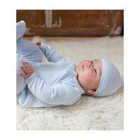 Classic Cable 3 Piece Set, Powder Blue