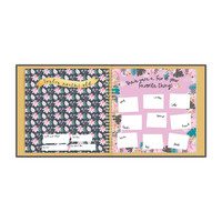 Golden Blossom Memory Book
