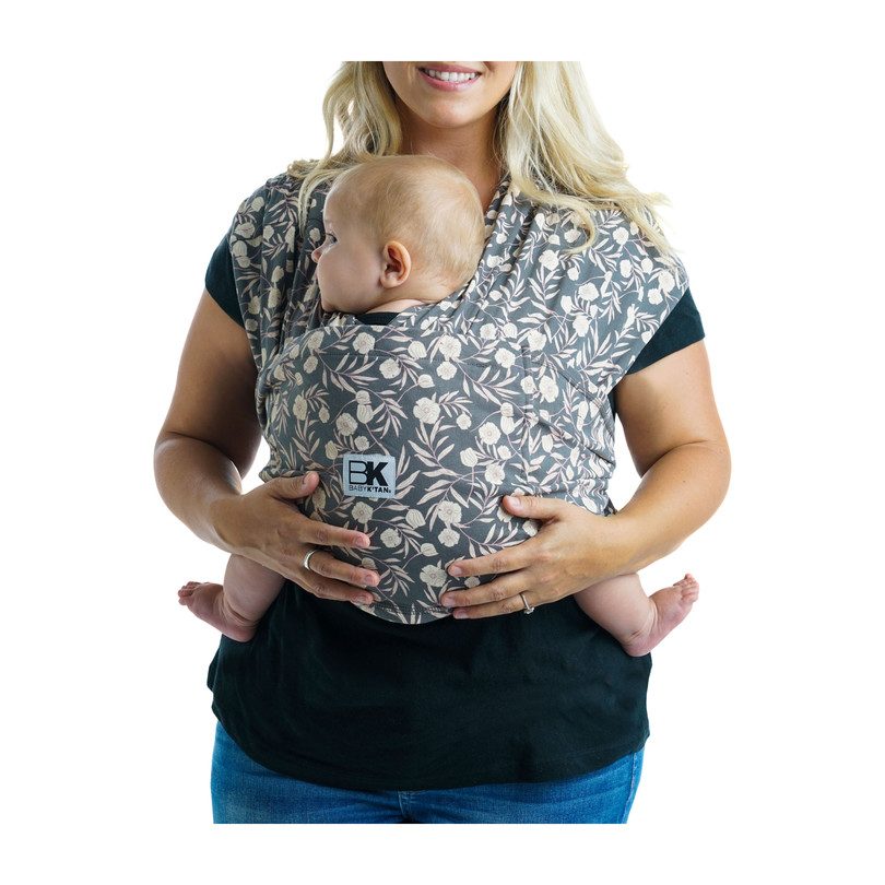 floral baby carrier