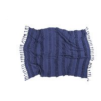 Air Knitted Blanket, Alaska Blue
