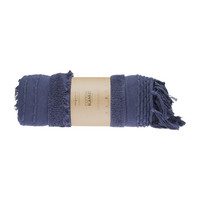 Air Knitted Blanket, Alaska Blue