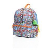 Junior Backpack, Robot Blue - Bags - Maisonette