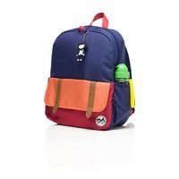 Junior Backpack, Navy Colorblock