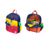 Junior Backpack, Navy Colorblock