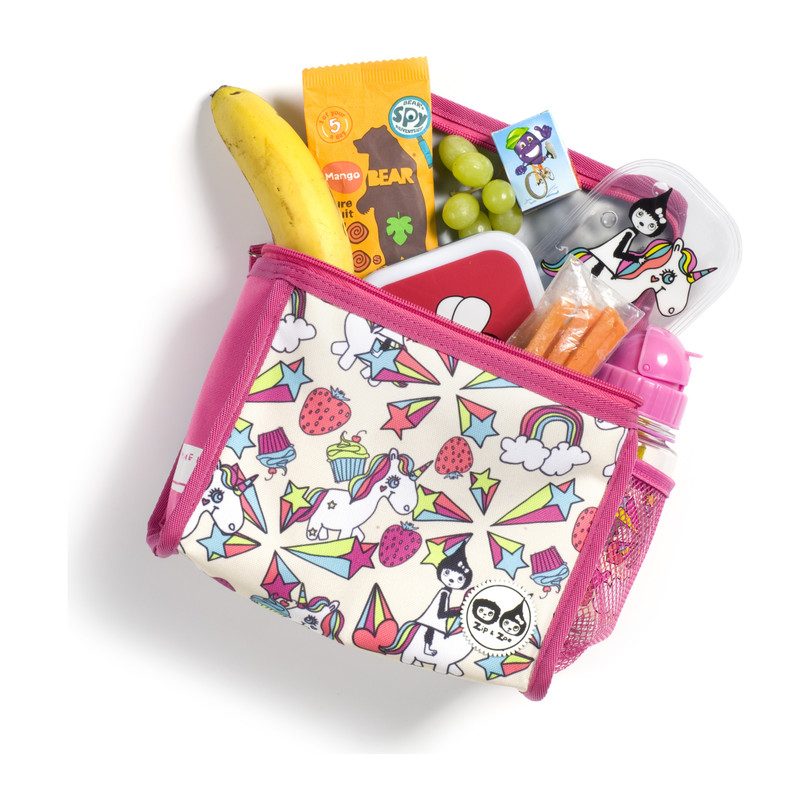Zipped Lunch Bag & Ice Pack Set, Unicorn Bags