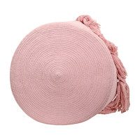 Tassels Basket, Pink