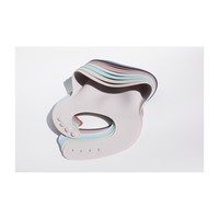 Modern Silicone Bib, Daybreak