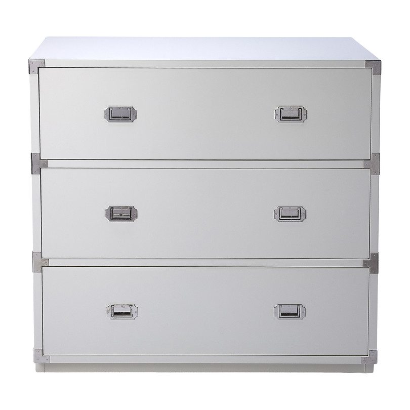 Anew 3 Drawer Campaign Dresser White Dressers Changing Tables