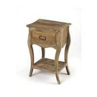 Rochelle Wooden Nightstand, Natural