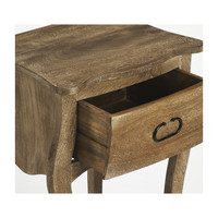 Rochelle Wooden Nightstand, Natural