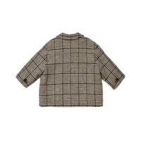 Newcastle Baby Coat, Black Hounstooth