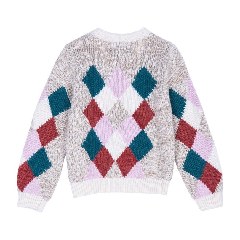Ally Jumper, Multi Argyle Ally Jumper, Multi Argyle