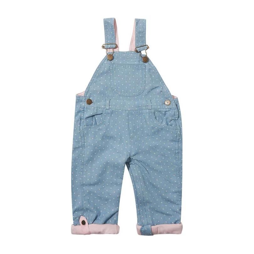 Dungarees, Dotty Denim Dungarees, Dotty Denim