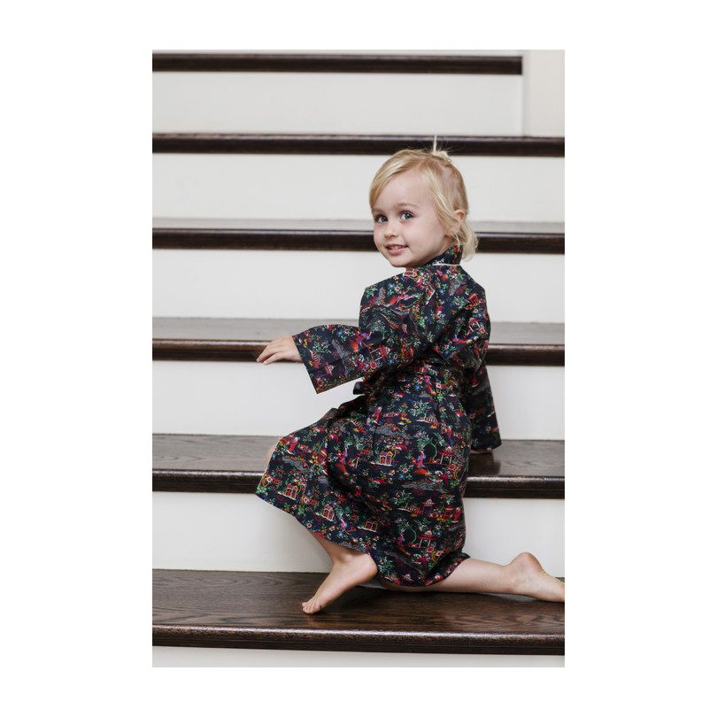 Veetzie Kimono Robe, Liberty of London Peony Pavilion Veetzie Kimono Robe, Liberty of London Peony Pavilion
