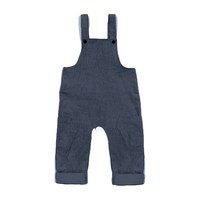 Lucas Corduroy Overall, Charcoal
