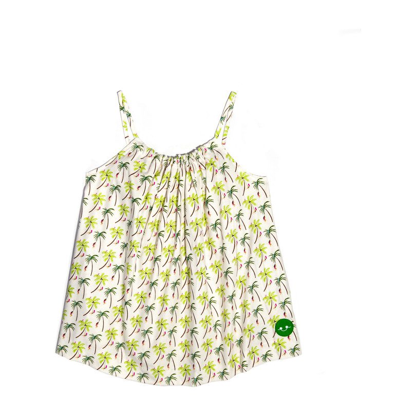 Beachie Dress, Palm Tree Swing Beachie Dress, Palm Tree Swing