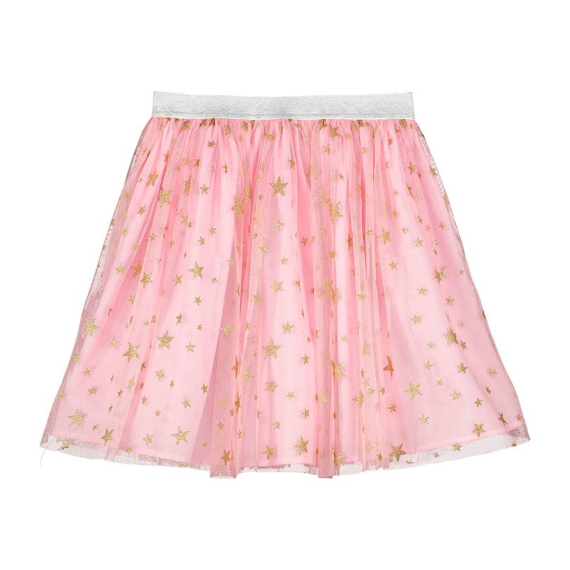 Bop Pink Star Tulle Girls Party Skirt Bop Pink Star Tulle Girls Party Skirt