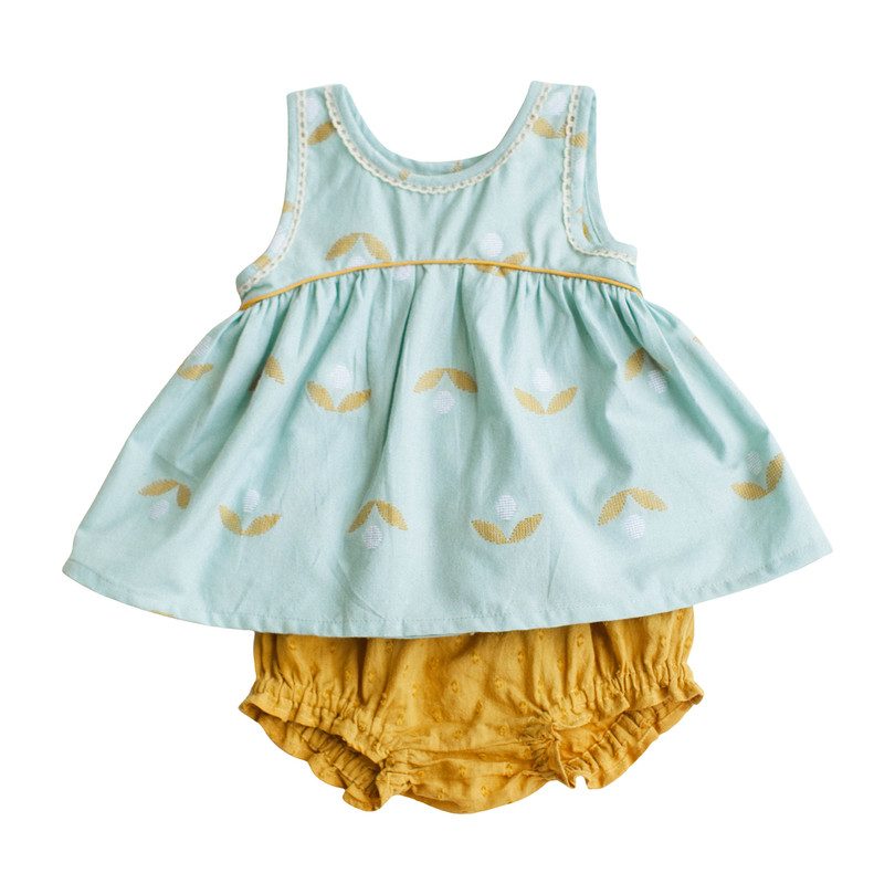 Minty Jambdani Baby Ari Set Minty Jambdani Baby Ari Set