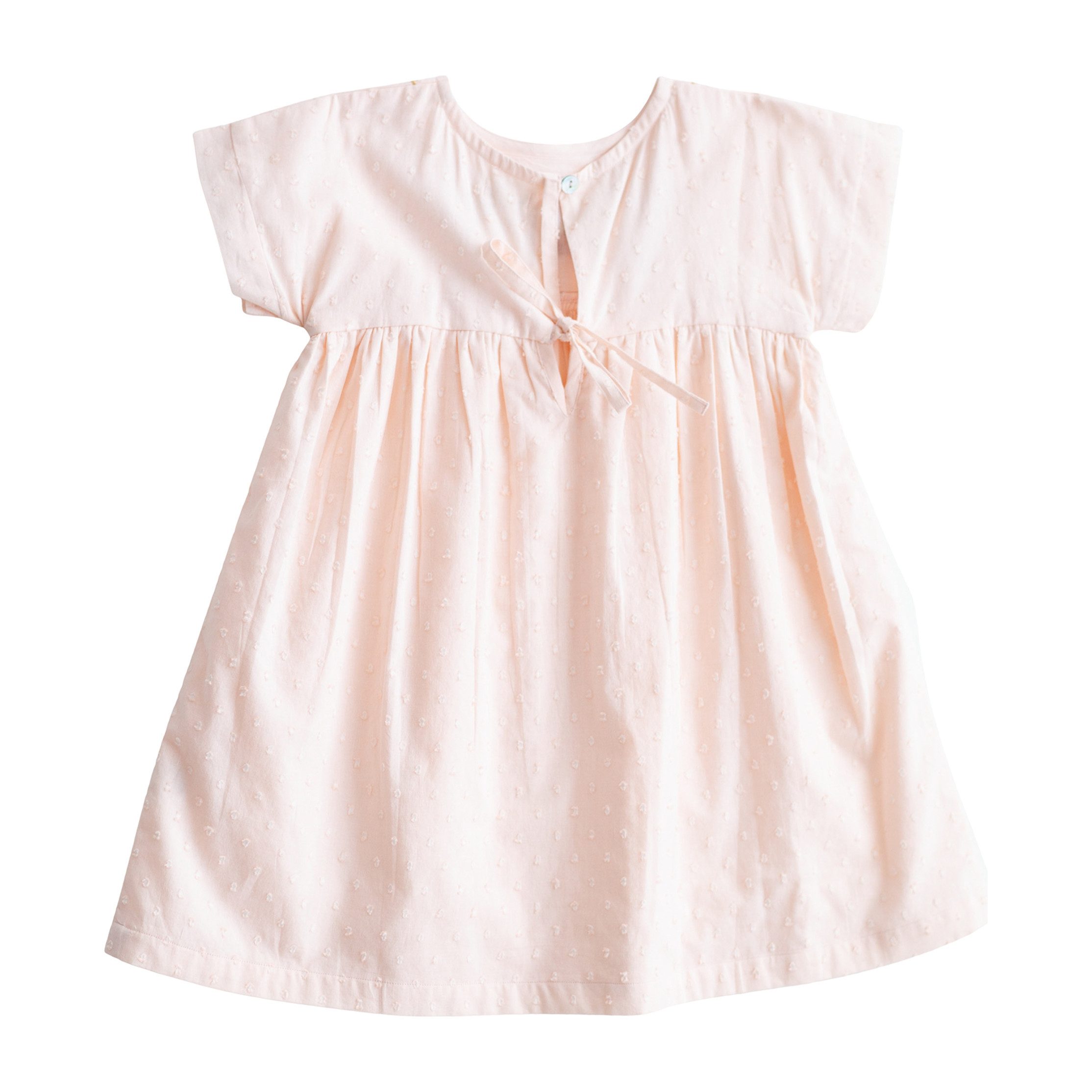 Peach Embroidered Gooseberry Dress - Dresses - Maisonette