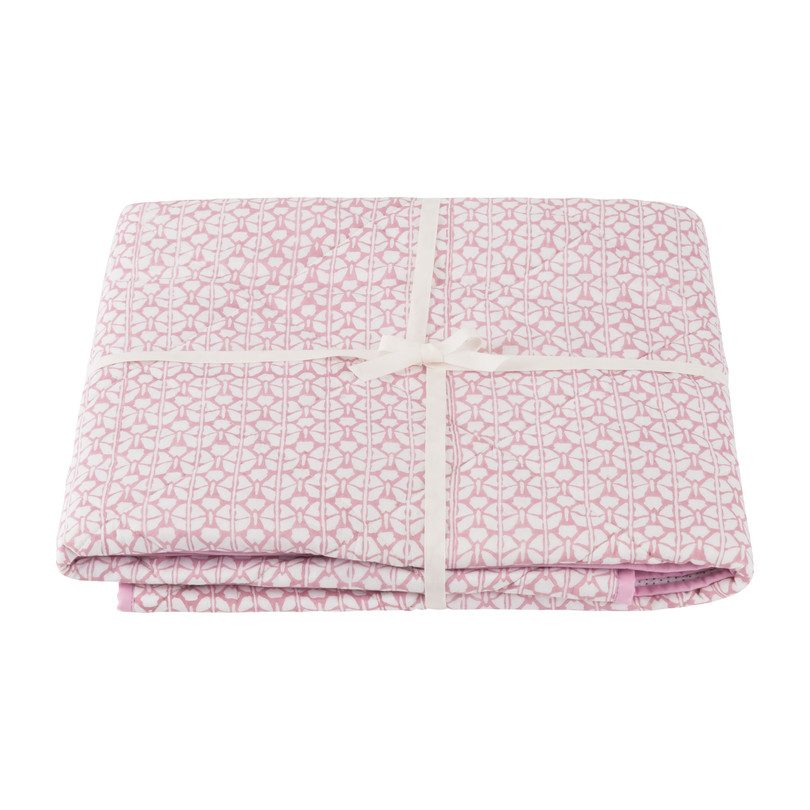 Posie Crib Fitted Sheet, Light Plum Posie Crib Fitted Sheet, Light Plum