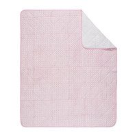 Posie Baby Quilt, Light Plum
