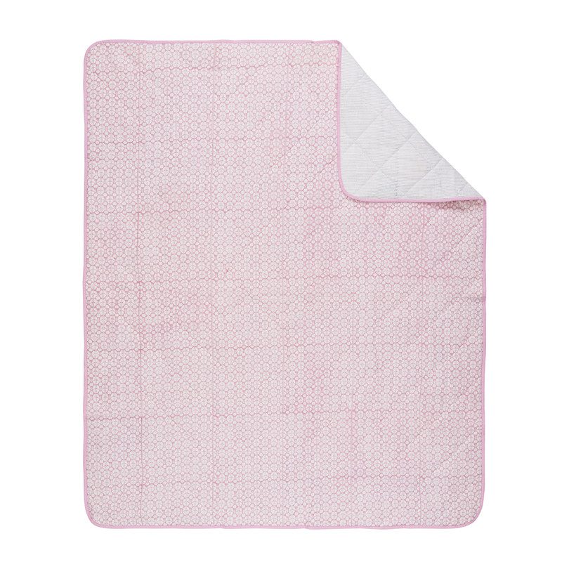 Posie Baby Quilt, Light Plum Posie Baby Quilt, Light Plum