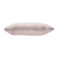 Knitted Biscuit Cushion, Pink