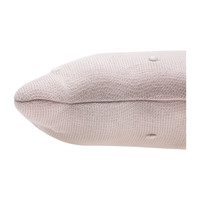 Knitted Biscuit Cushion, Pink