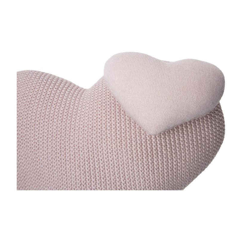 Knitted Cushion, Love Knitted Cushion, Love