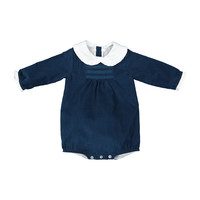 Garance Corduroy Romper, Navy