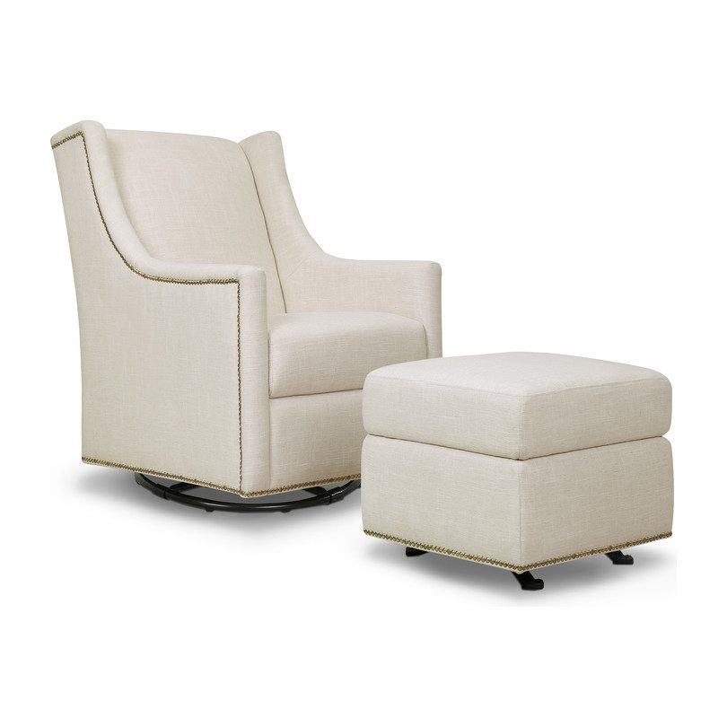 glider with ottoman
