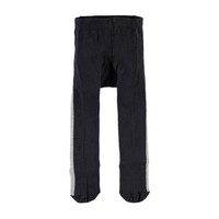 Side Stripe Tights, Grey