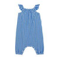 Annabelle Romper, Royal Gingham