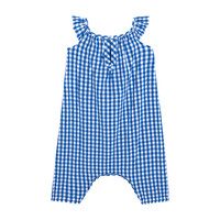 Annabelle Romper, Royal Gingham