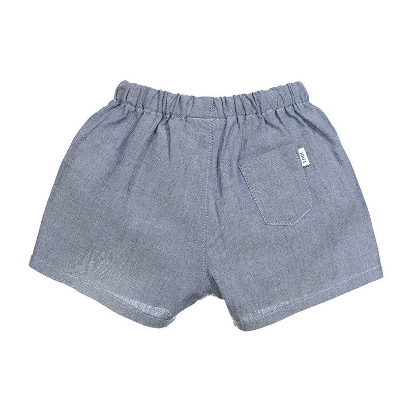 Chambray Shorts, Medium Denim Chambray Shorts, Medium Denim