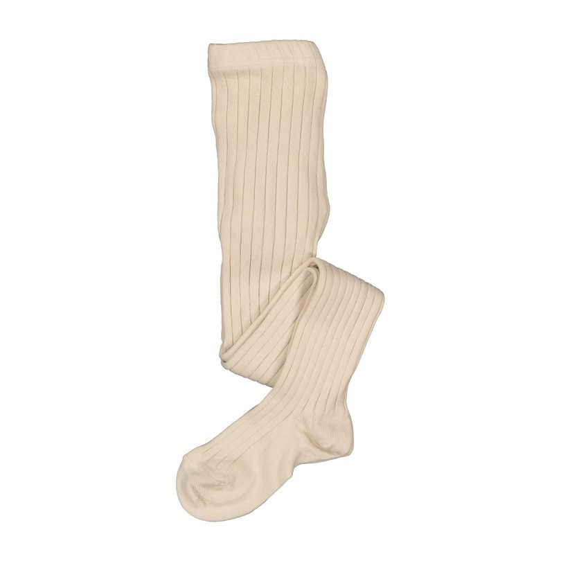 Condor Colored Ribbed Tights, Linen Condor Colored Ribbed Tights, Linen