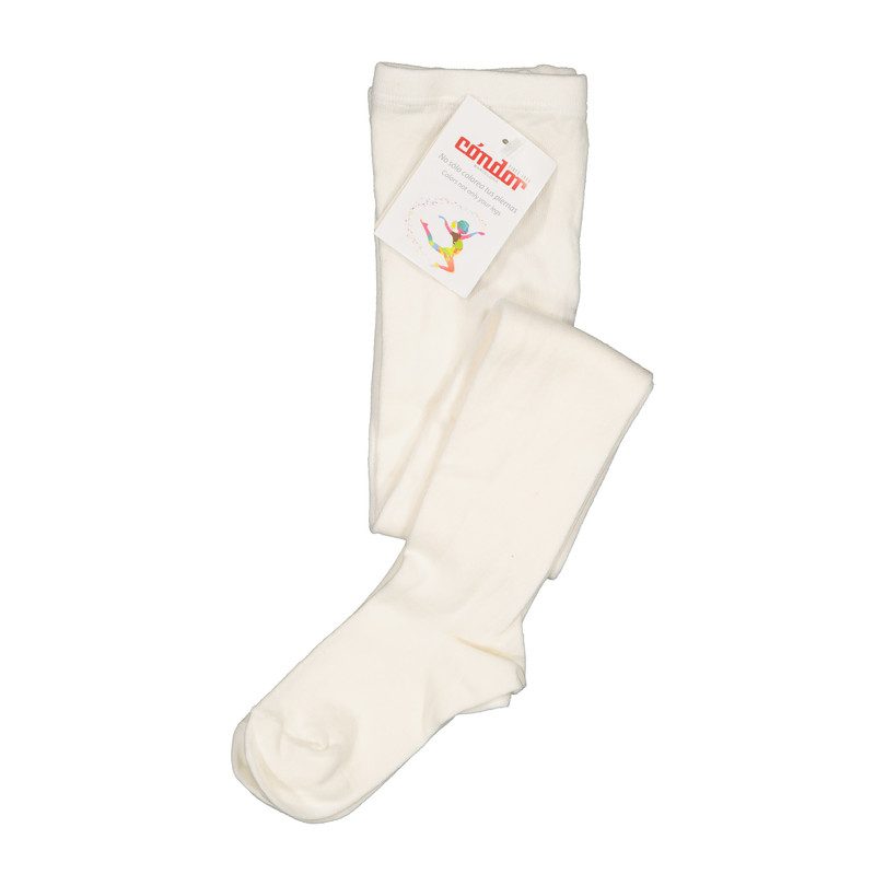 Condor Colored Smooth Tights, Cream Condor Colored Smooth Tights, Cream