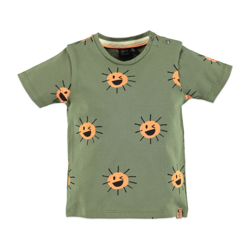 Short Sleeve Tee, Jungle Sun Short Sleeve Tee, Jungle Sun