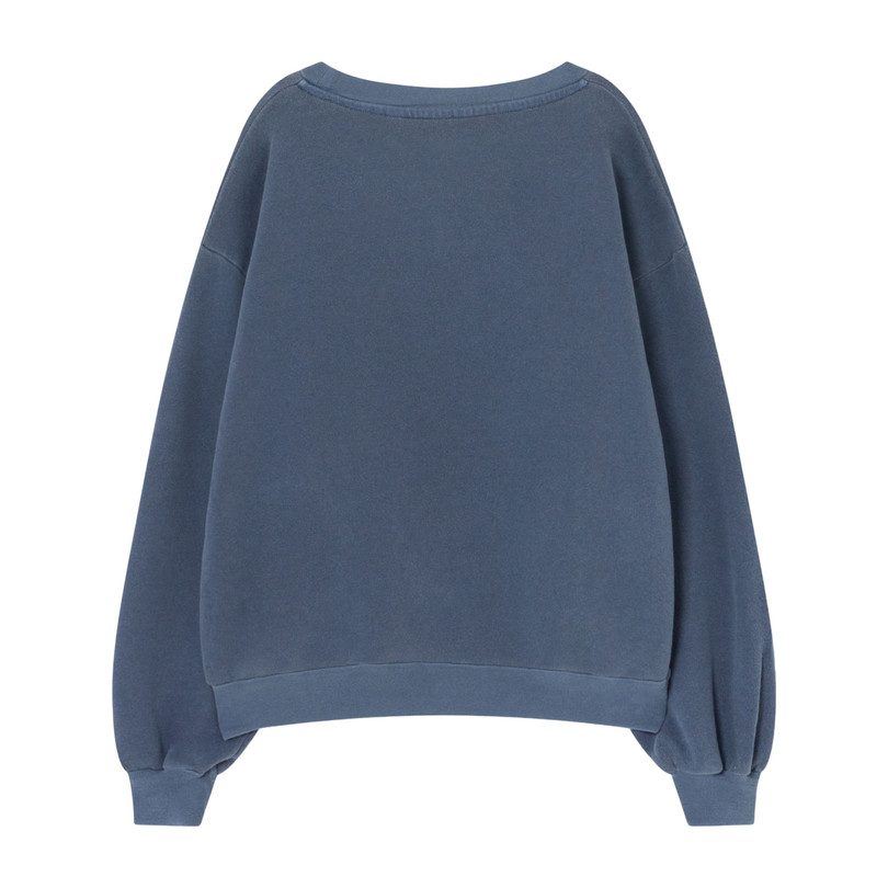 Bear Sweatshirt, Blue Stars Bear Sweatshirt, Blue Stars